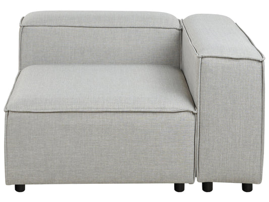  Corner Seat ARDAL Fabric Light Grey Left Hand