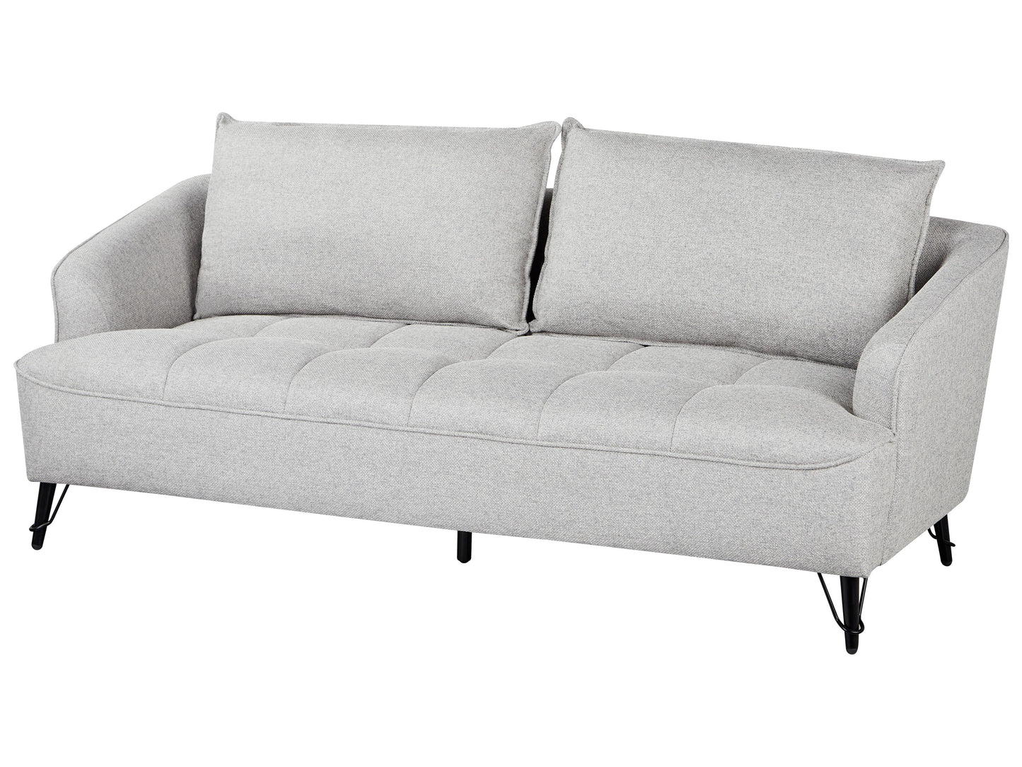  Sofa 3 Seater HOBRO Fabric Grey