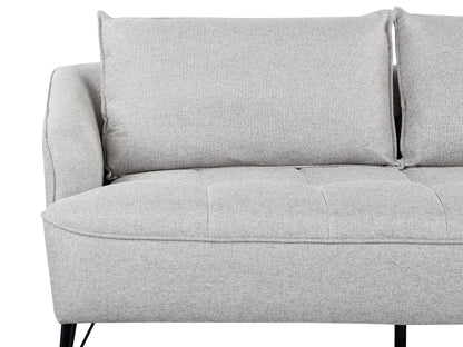  Sofa 3 Seater HOBRO Fabric Grey