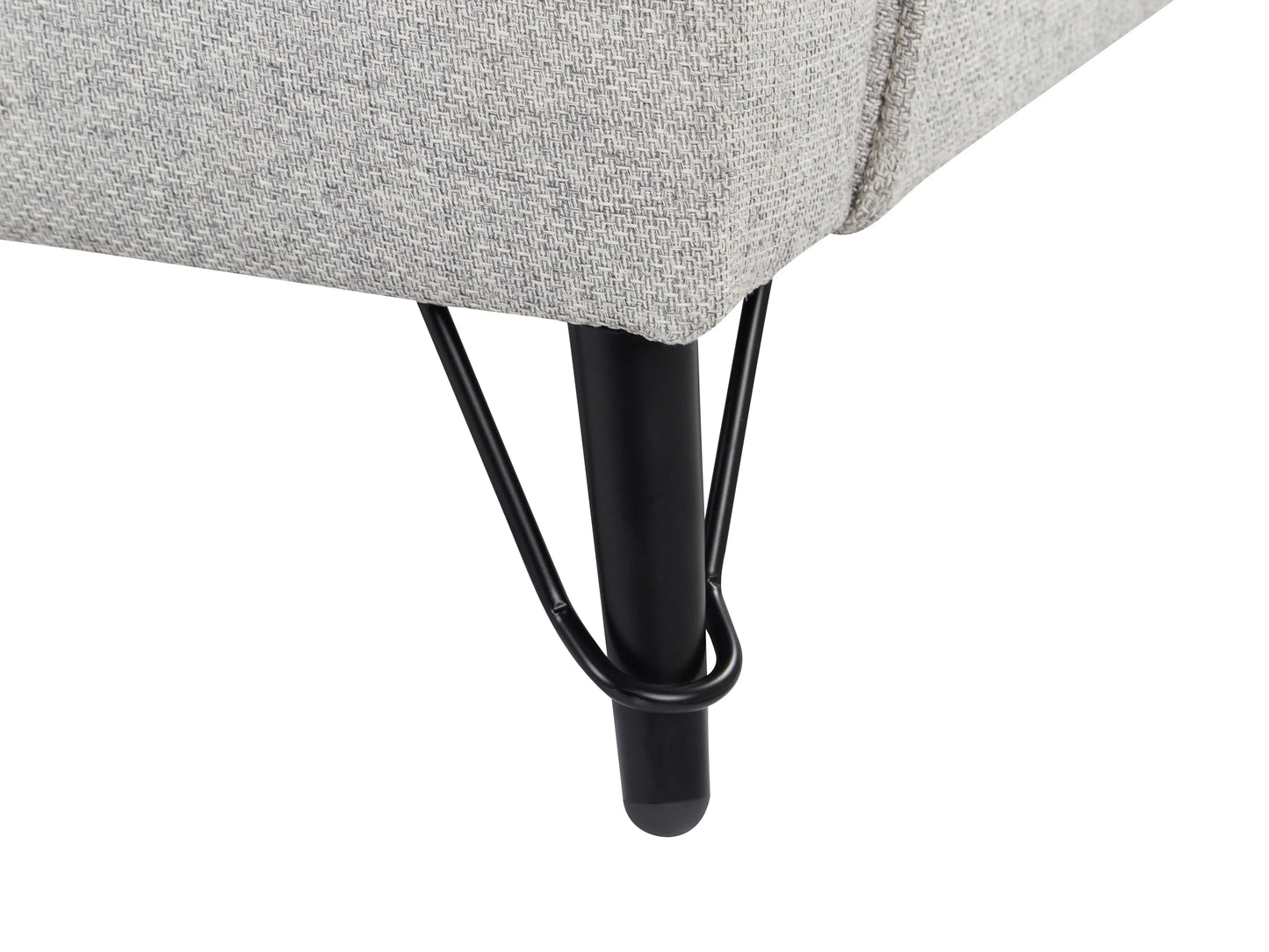  Sofa 3 Seater HOBRO Fabric Grey