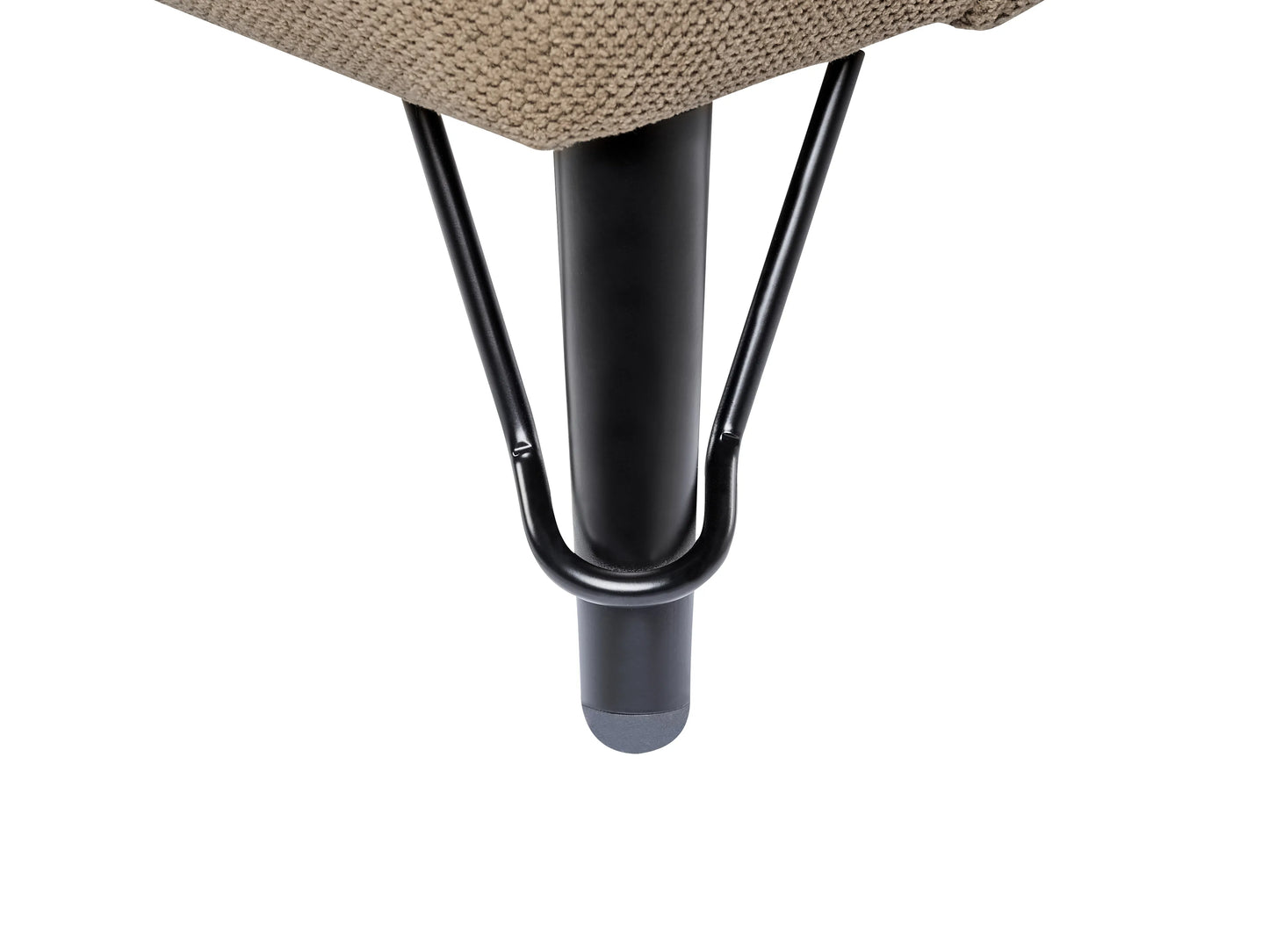  Sofa 3 Seater HOBRO Fabric Light Brown