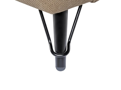  Sofa 3 Seater HOBRO Fabric Light Brown