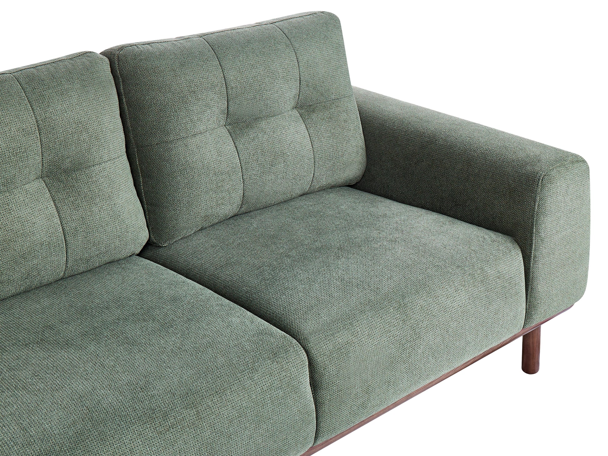  Sofa 2 Seater LAURILA Fabric Green