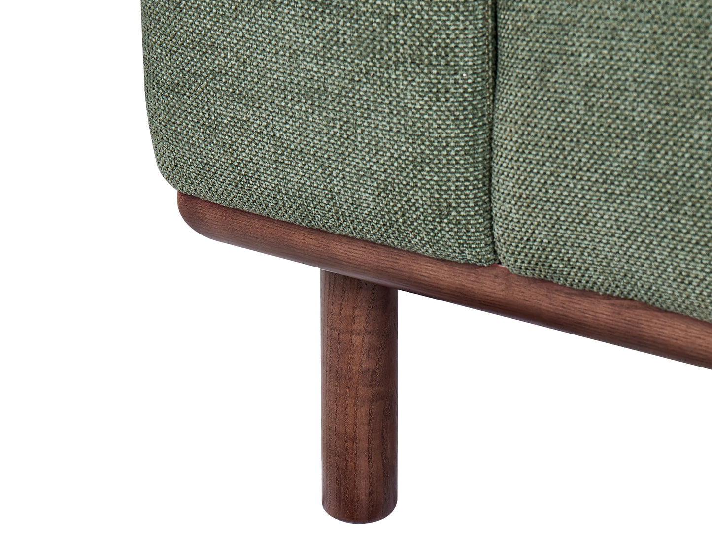  Sofa 2 Seater LAURILA Fabric Green