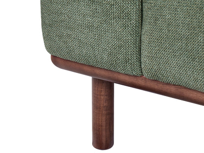  Sofa 2 Seater LAURILA Fabric Green