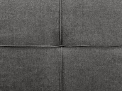  Sofa Bed 3 Seater HASLE Fabric Dark Grey