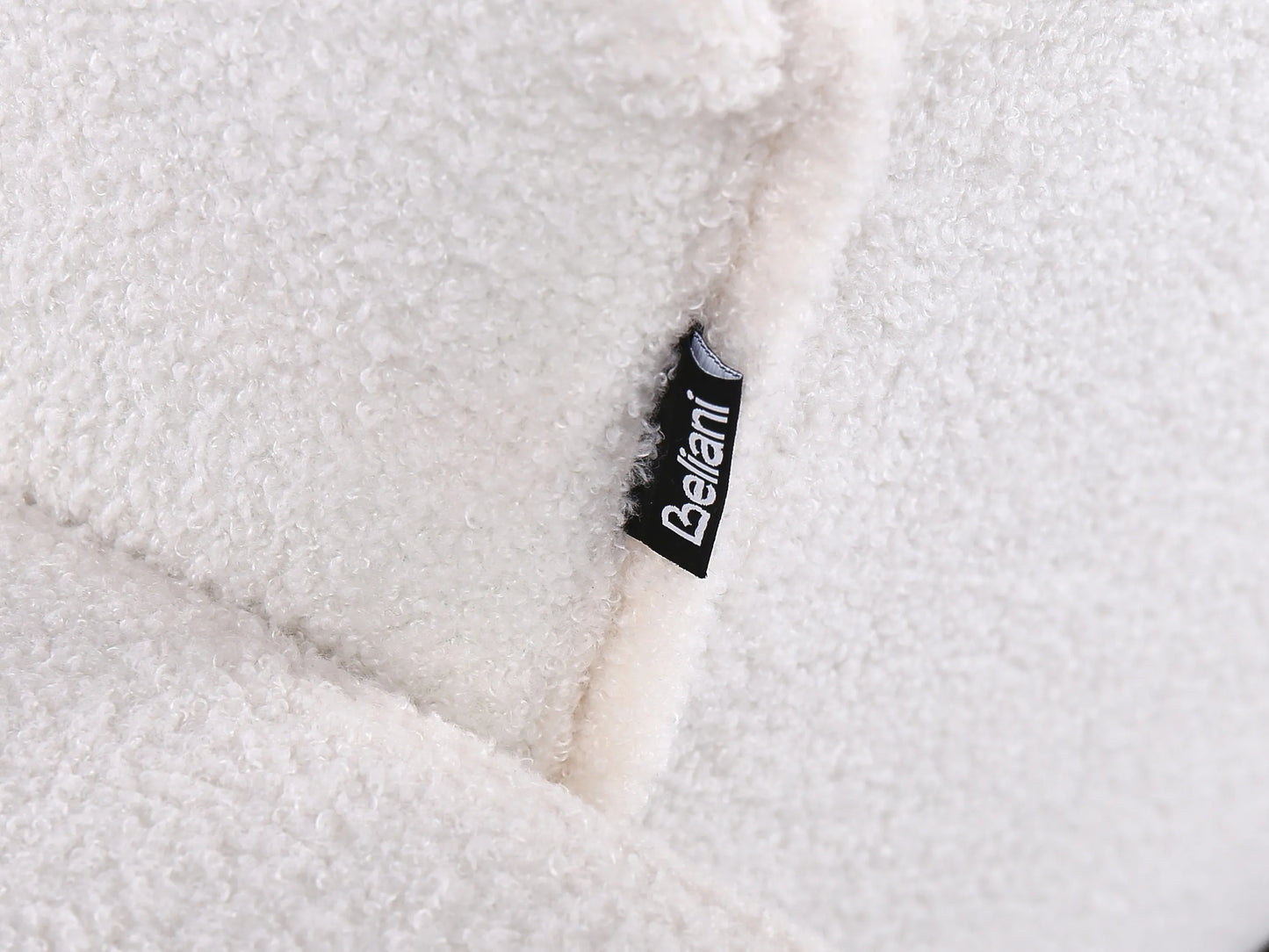  Chaise Longue ALNES Boucle White