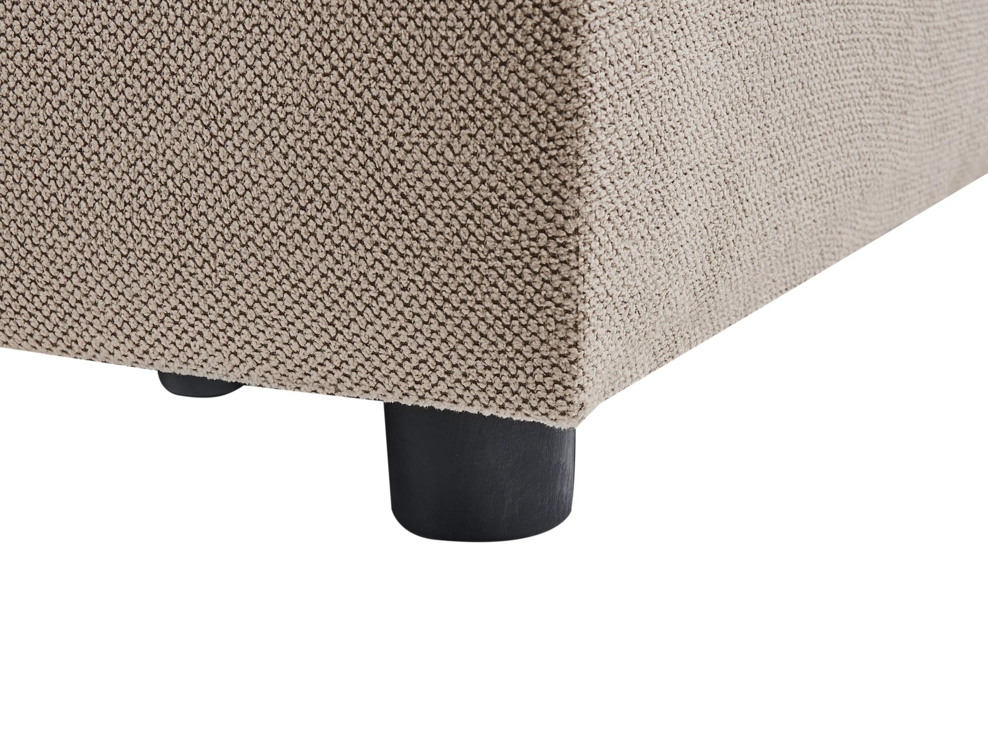 Chaise Longue VIZILLE Fabric Taupe