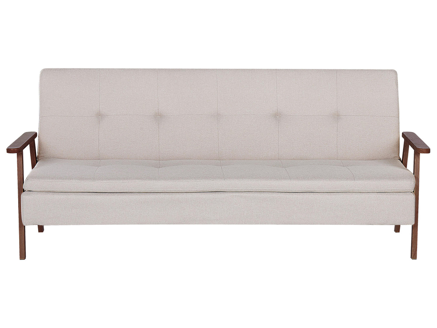  Sofa Bed 3 Seater TJORN Fabric Beige