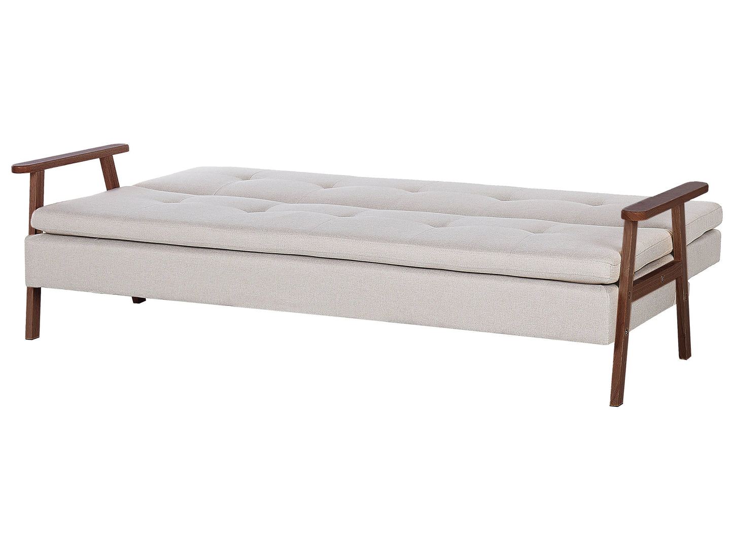  Sofa Bed 3 Seater TJORN Fabric Beige