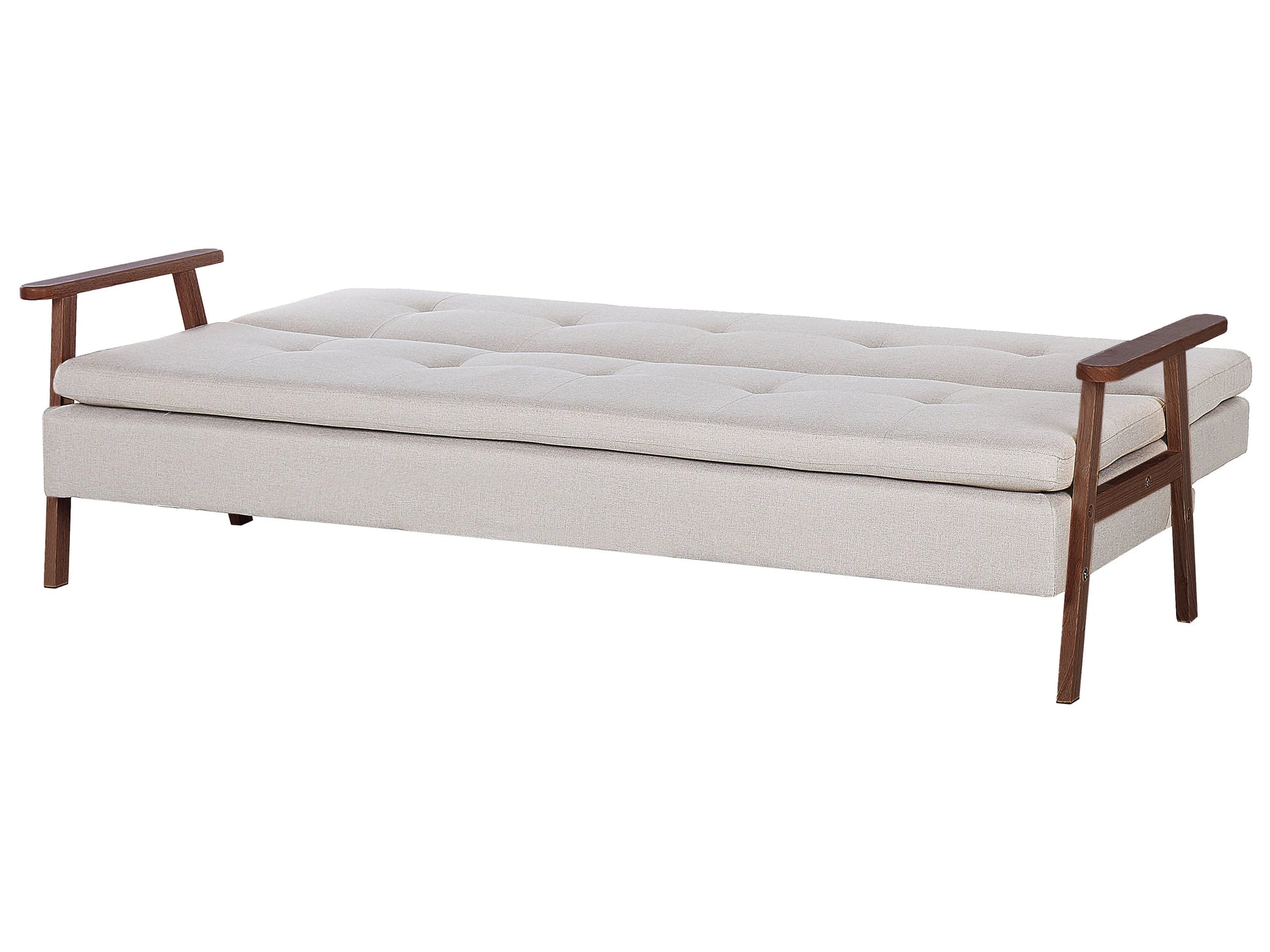  Sofa Bed 3 Seater TJORN Fabric Beige