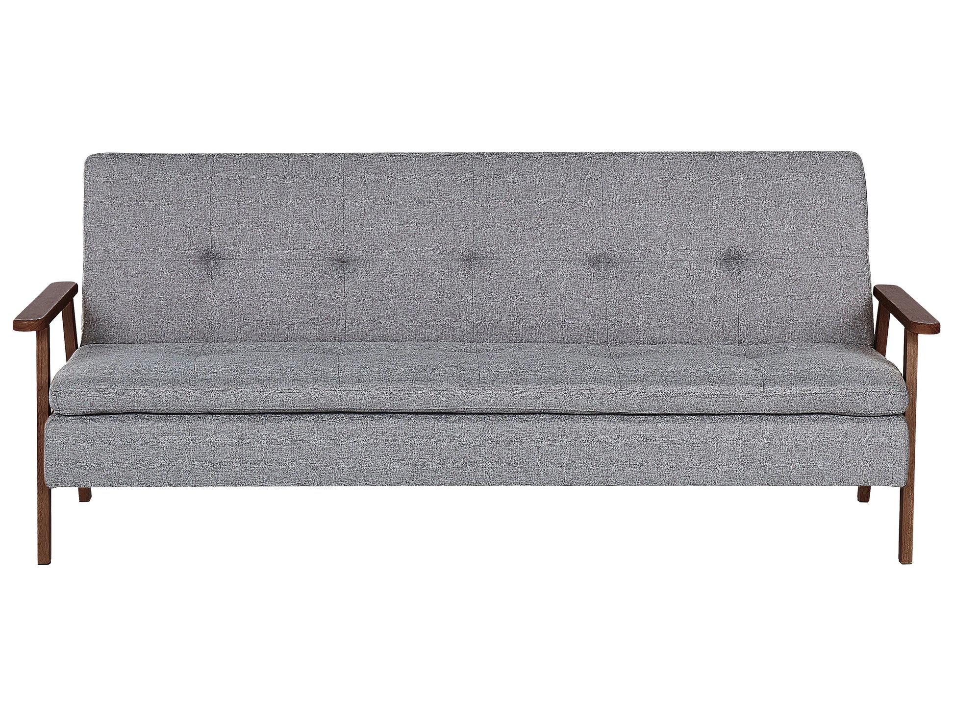  Sofa Bed 3 Seater TJORN Fabric Light Grey
