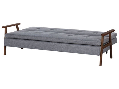  Sofa Bed 3 Seater TJORN Fabric Grey