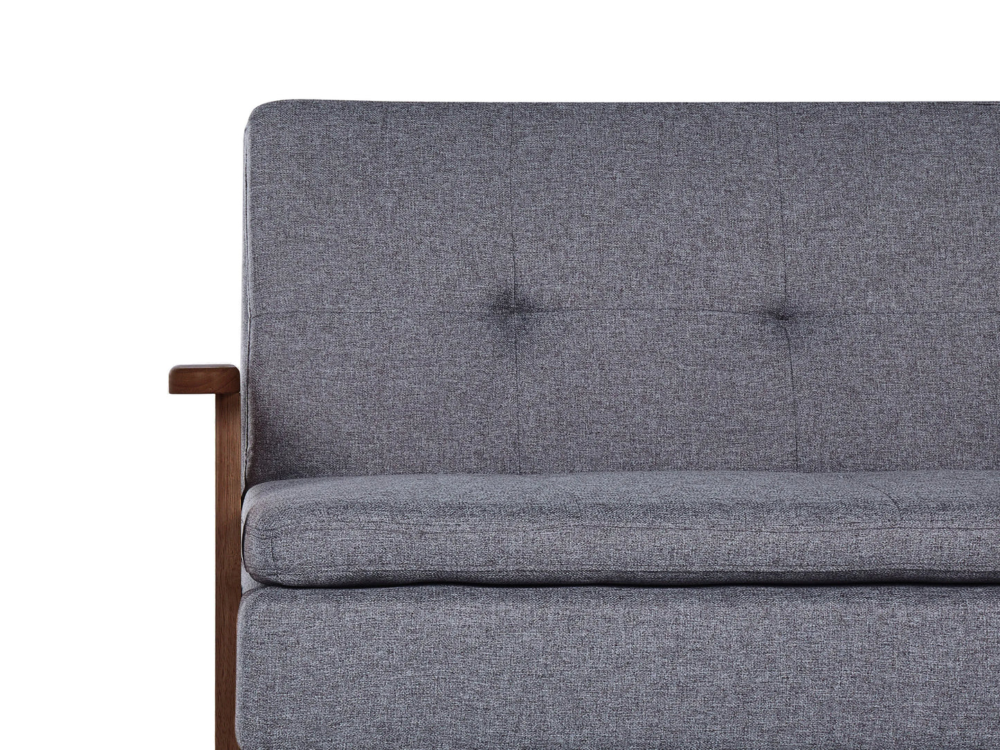  Sofa Bed 3 Seater TJORN Fabric Grey