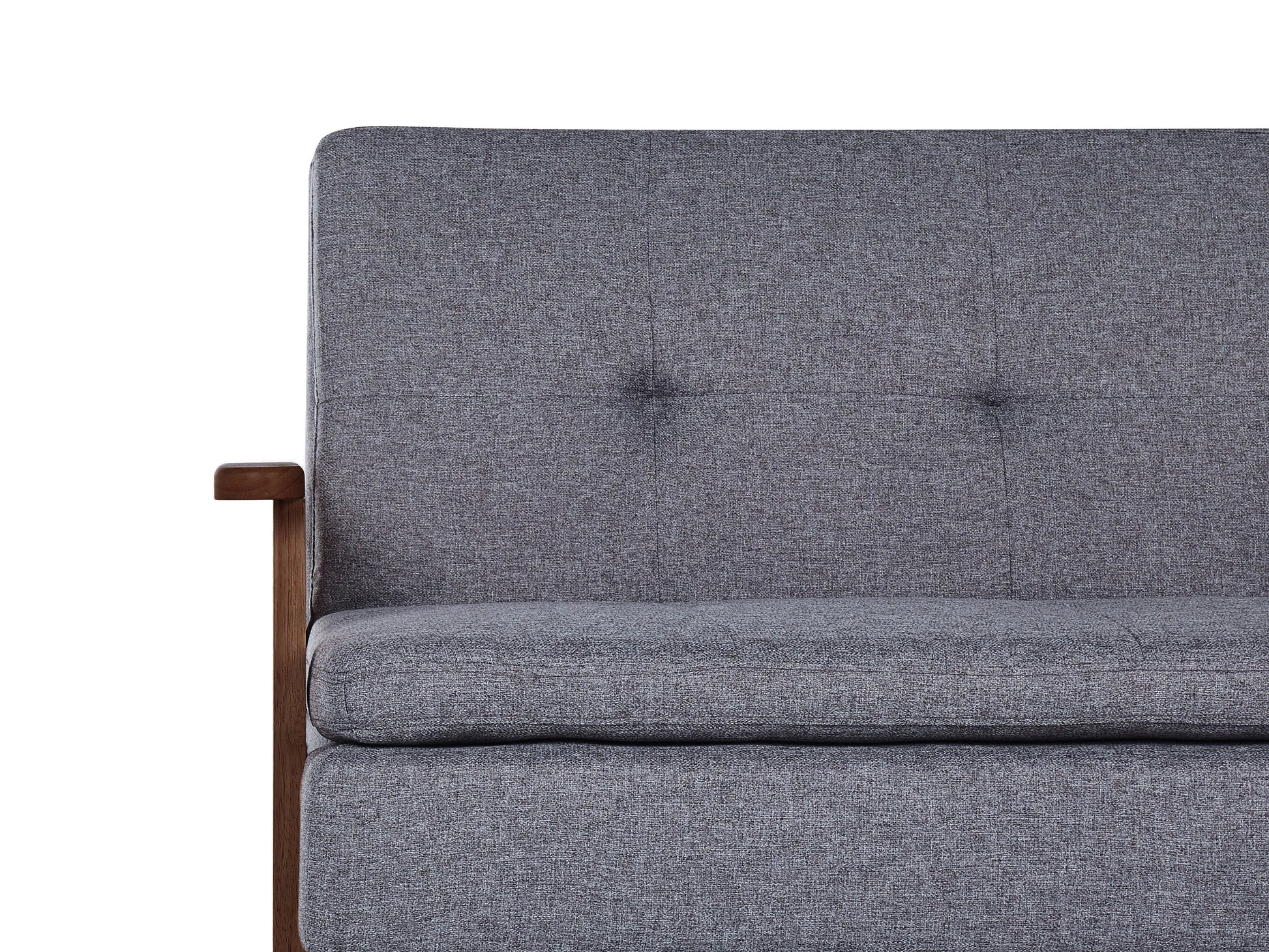 Sofa Bed 3 Seater TJORN Fabric Grey