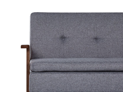  Sofa Bed 3 Seater TJORN Fabric Grey