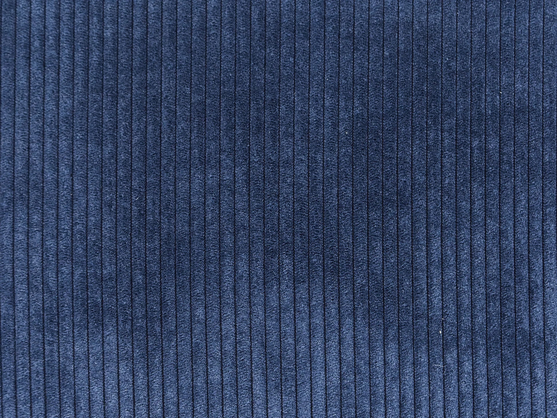  Corner Sofa 4 Seater LUNNER Corduroy Dark Blue Left Hand