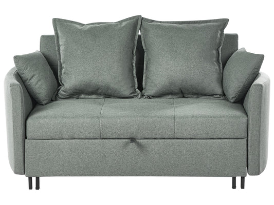  Sofa Bed 2 Seater HOVIN Fabric Green