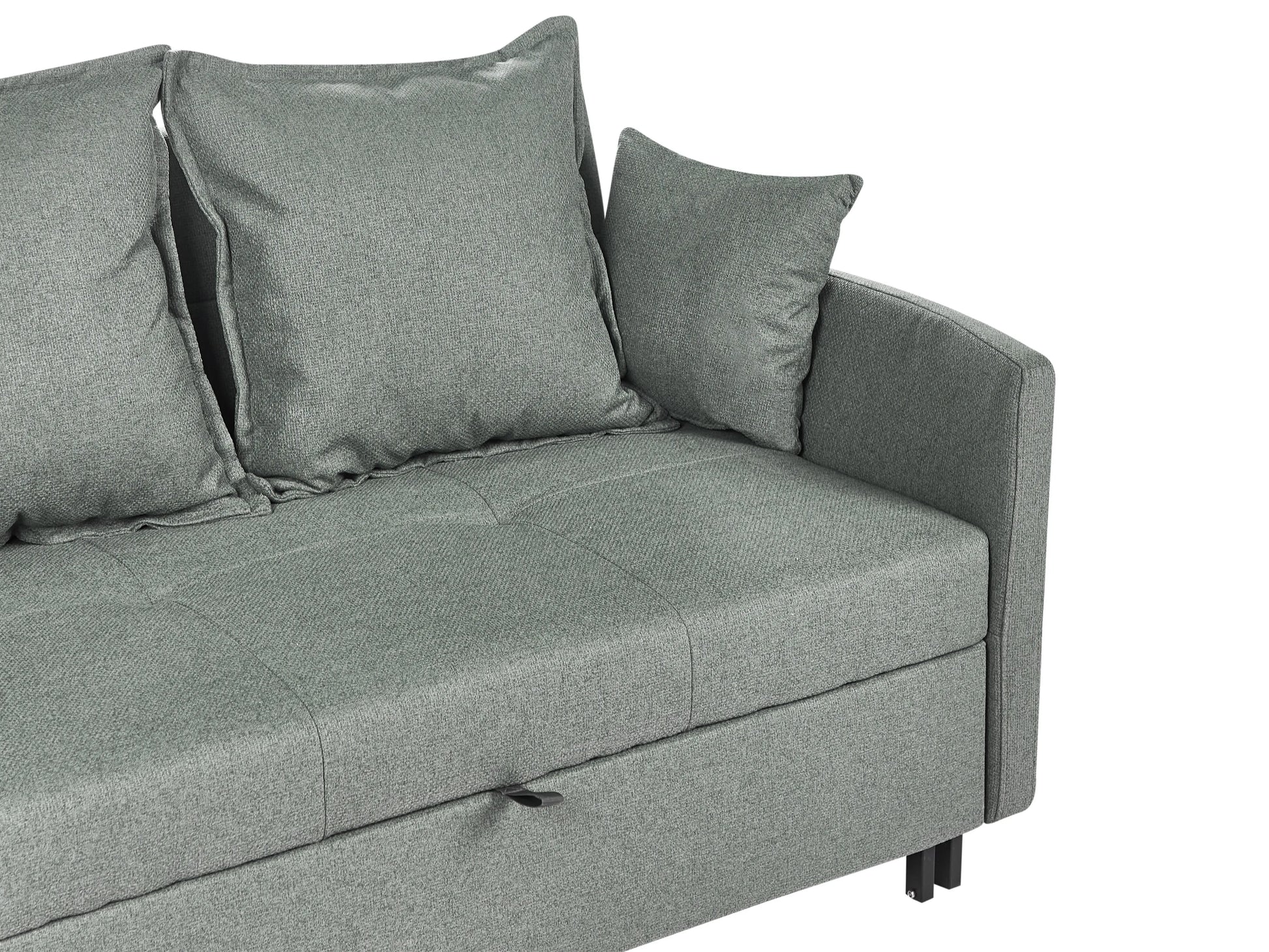  Sofa Bed 2 Seater HOVIN Fabric Green