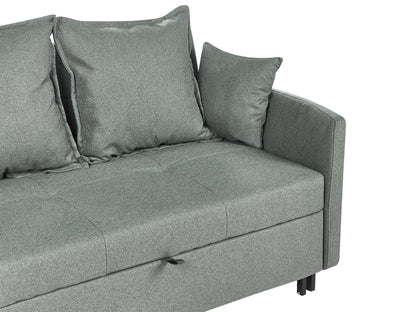  Sofa Bed 2 Seater HOVIN Fabric Green