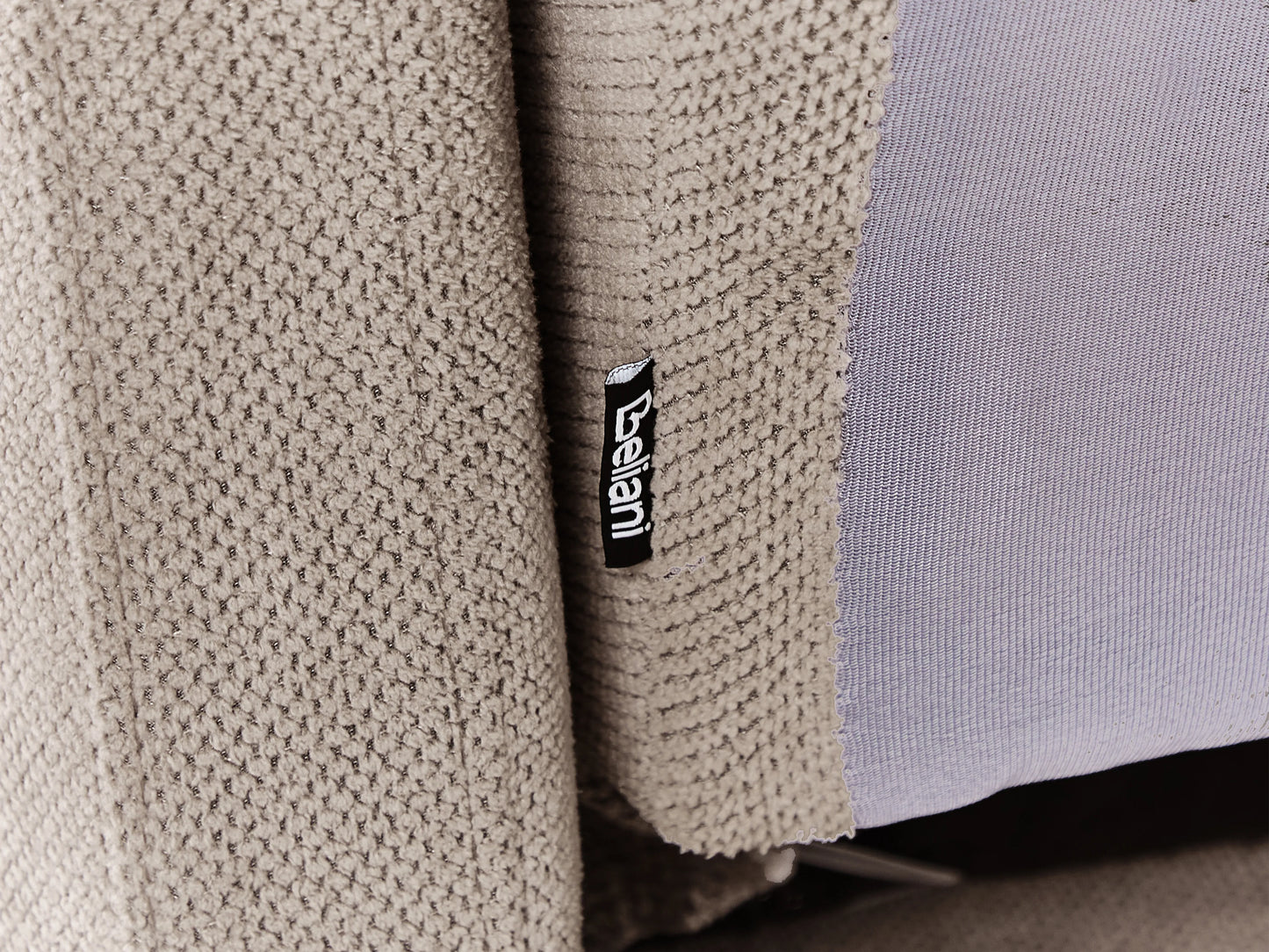  Sofa Bed 2 Seater HOVIN Fabric Taupe