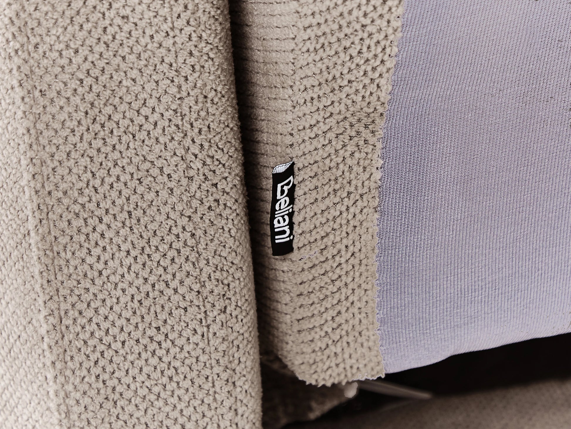  Sofa Bed 2 Seater HOVIN Fabric Taupe