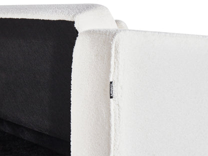 Corner Sofa Bed 4 Seater VADSO Boucle Off-White Left Hand