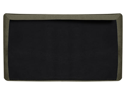  Corner Sofa 3 Seater ELVENES Fabric Dark Green Right Hand
