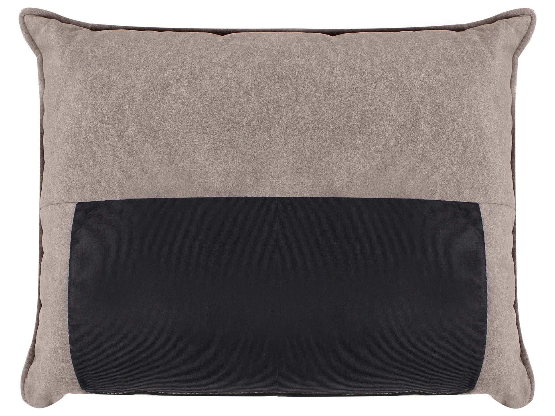  Corner Sofa 3 Seater ELVENES Fabric Taupe Right Hand