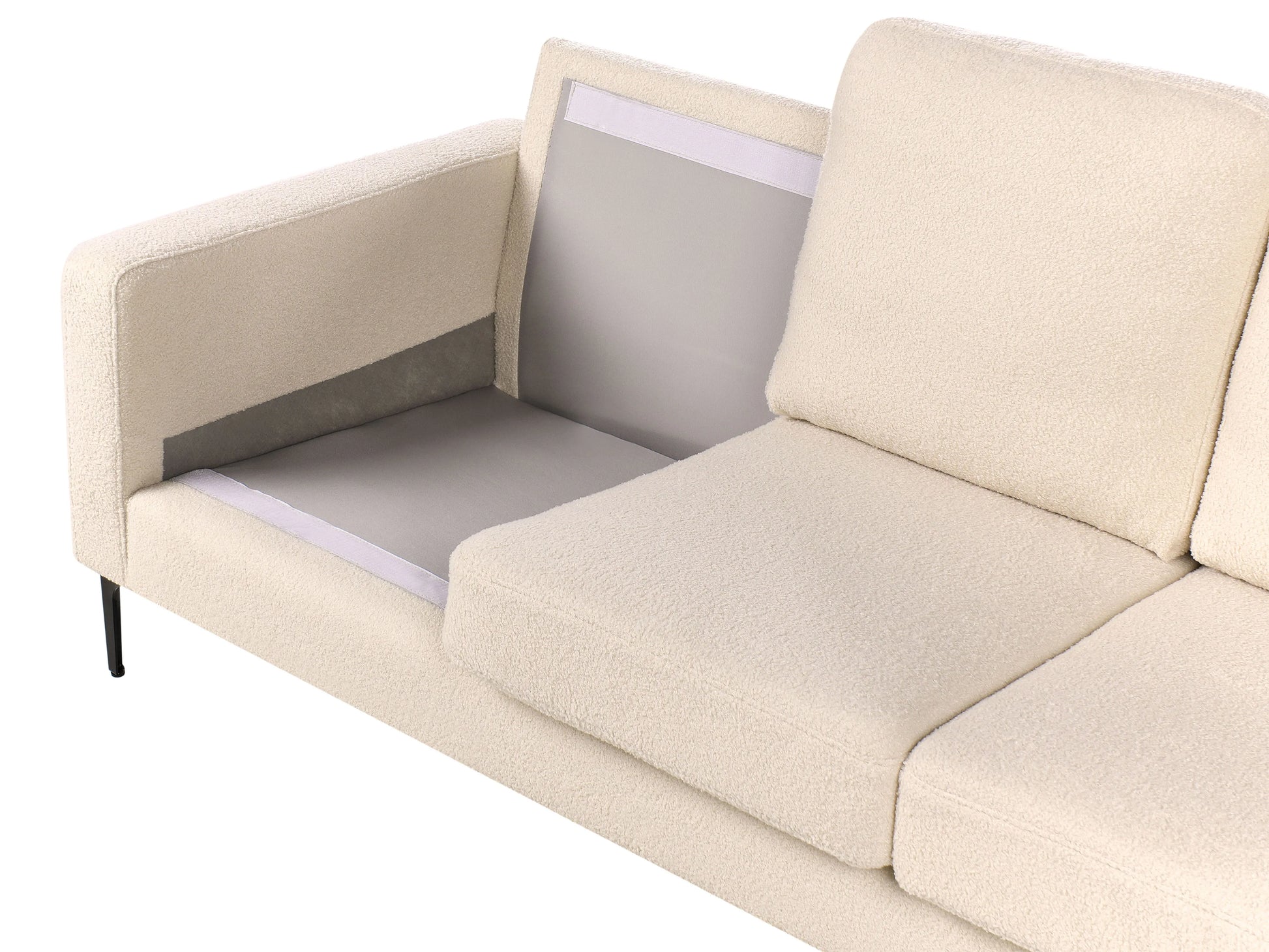  Sofa 3 Seater GAVLE Boucle Beige
