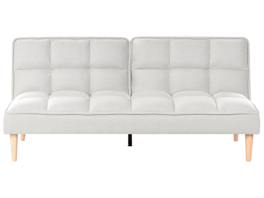  Sofa Bed 3 Seater SILJAN Fabric Off-White