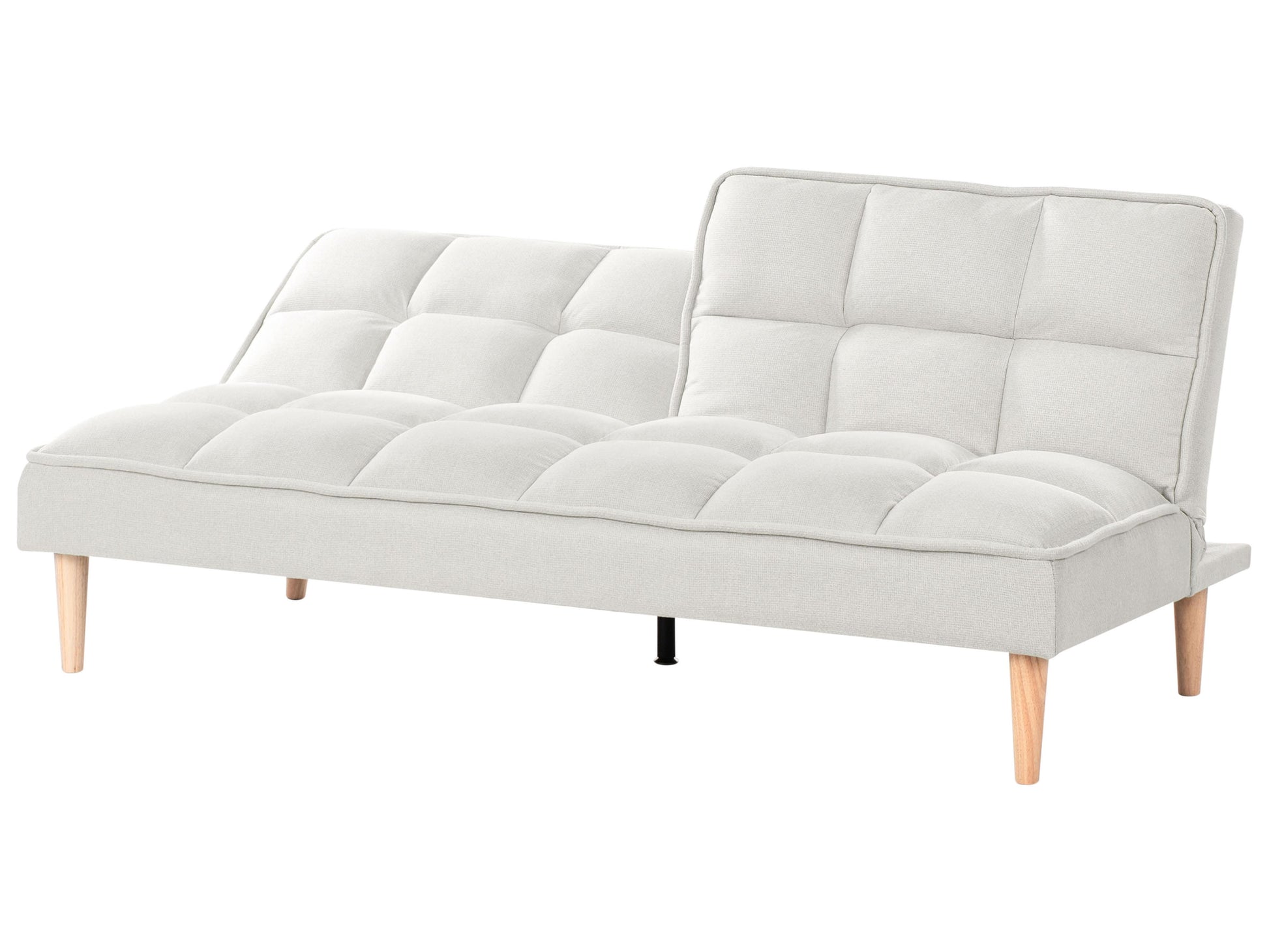  Sofa Bed 3 Seater SILJAN Fabric Off-White