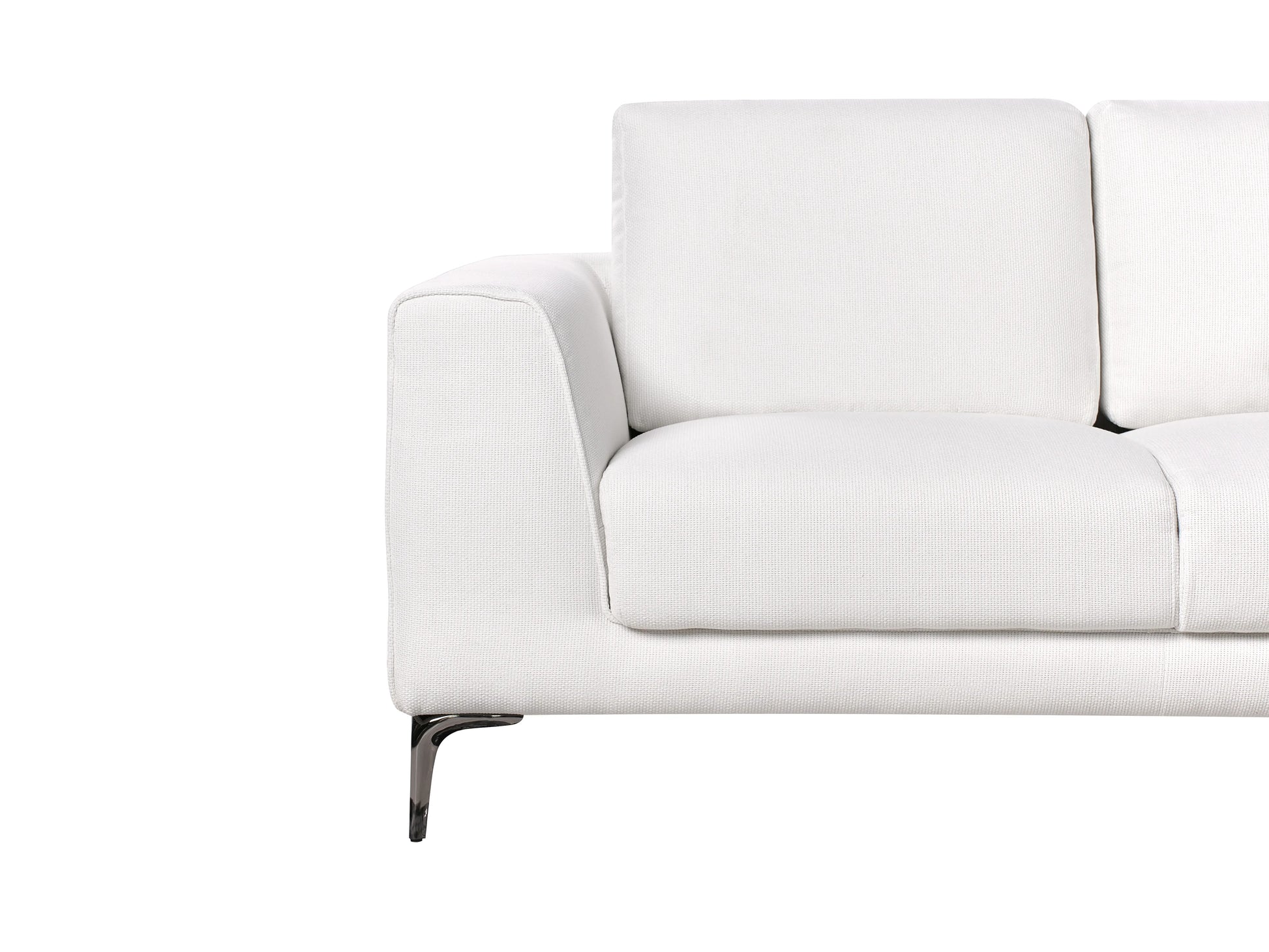  2 Seater REINEN Fabric White