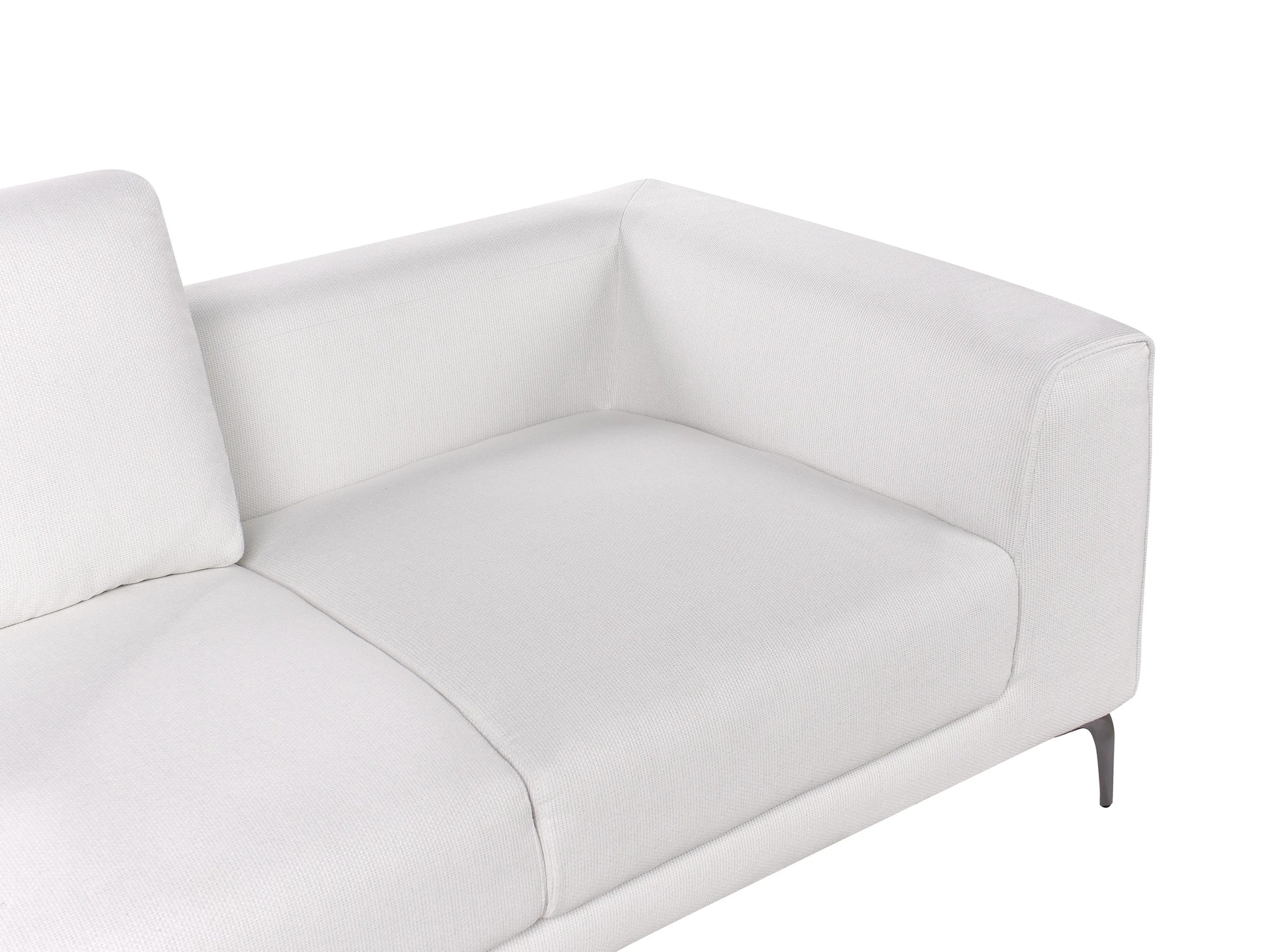  2 Seater REINEN Fabric White