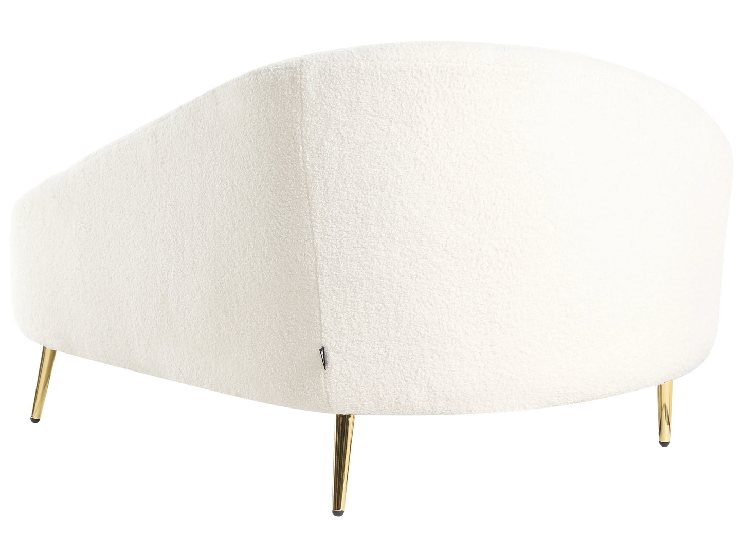 Left-Hand Chaise Lounge VALREAS Boucle Off-White