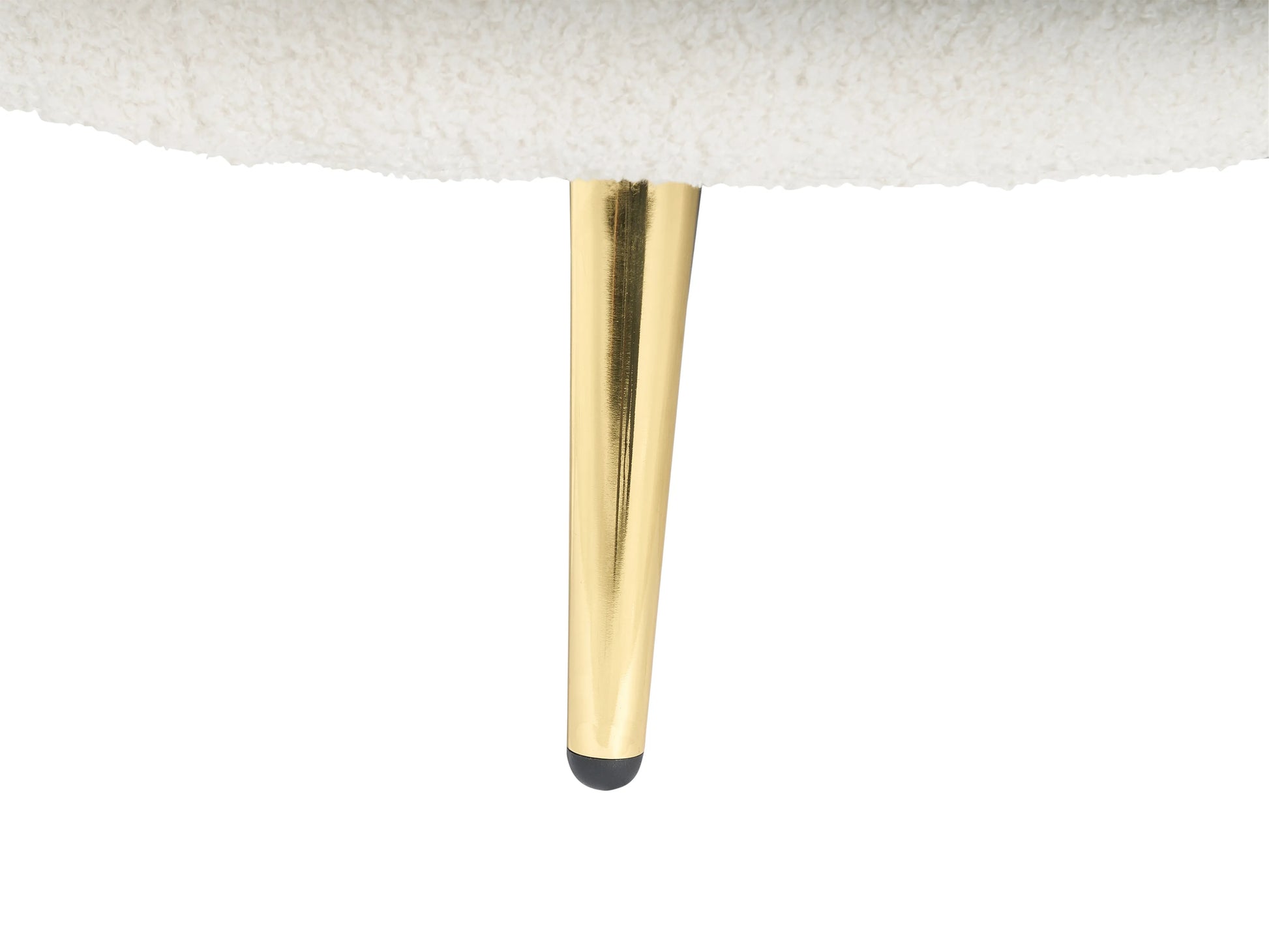  Left-Hand Chaise Lounge VALREAS Boucle Off-White