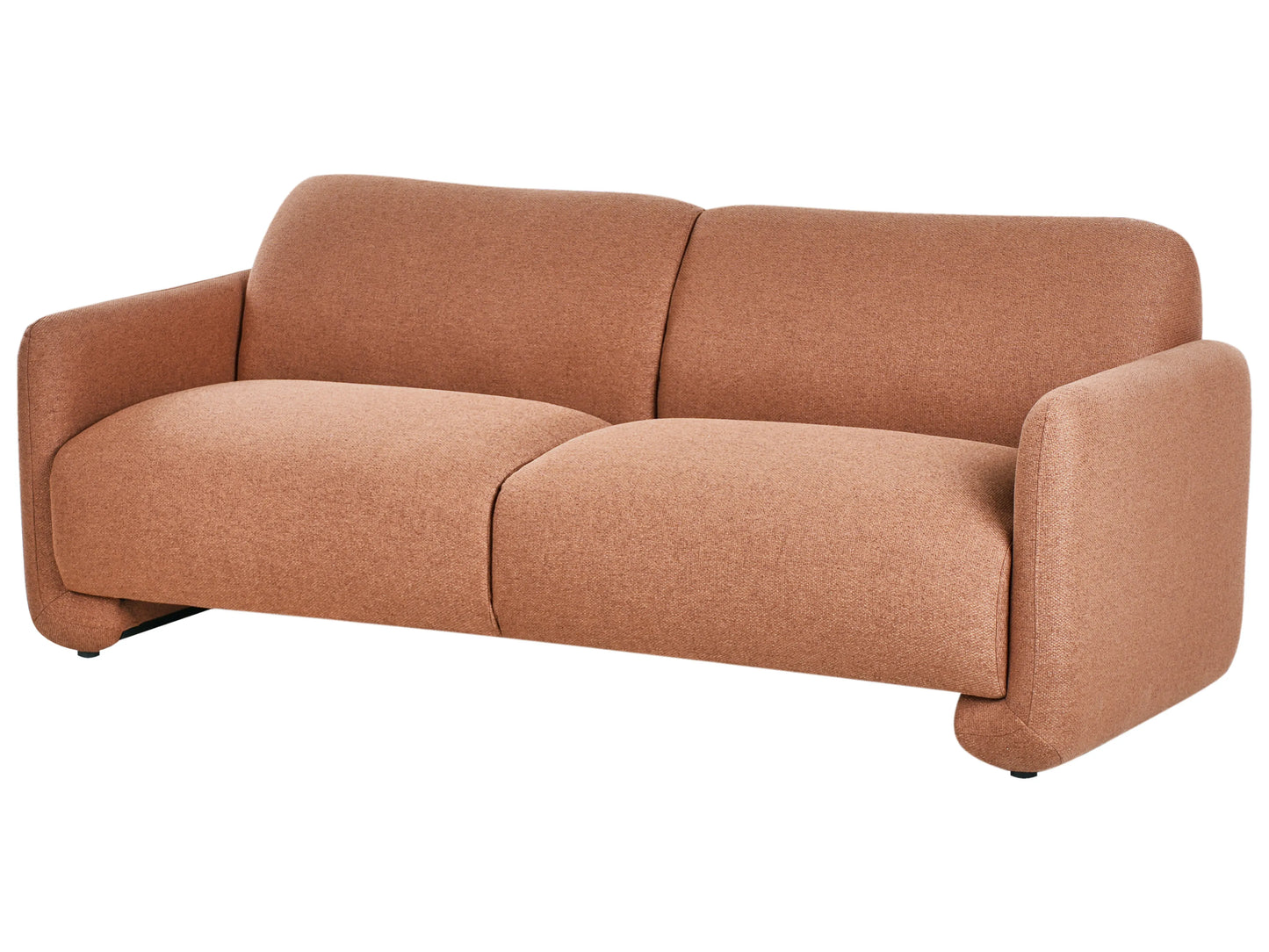  Sofa 3 Seater SALAND Fabric Golden Brown