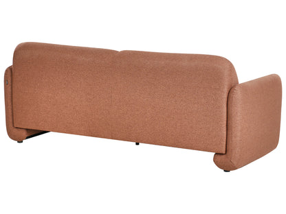  Sofa 3 Seater SALAND Fabric Golden Brown