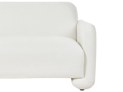  Sofa 3 Seater SALAND Fabric White
