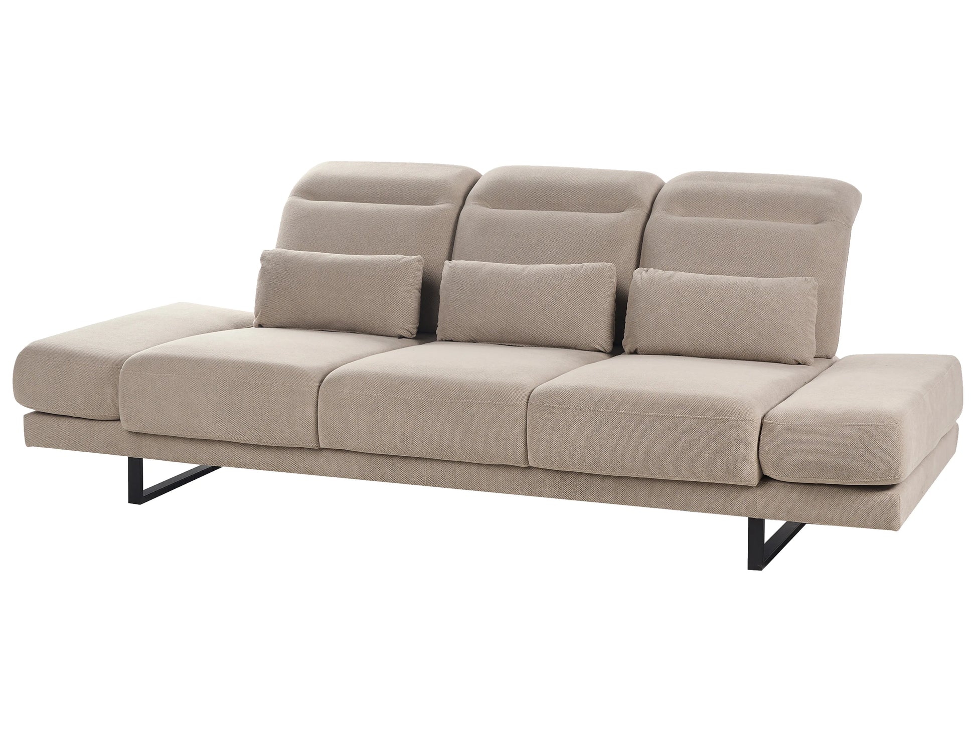  Sofa 3 Seater IKAST Fabric Taupe