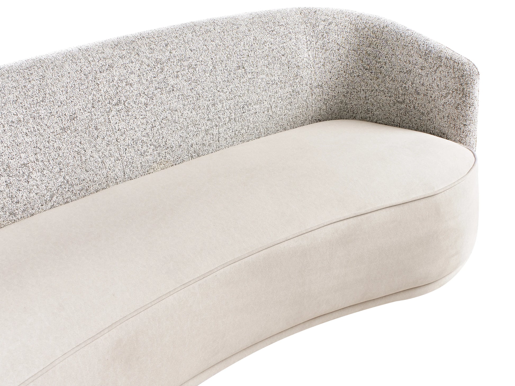  3 Seater ROSET Fabric Light Beige