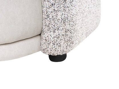  3 Seater ROSET Fabric Light Beige
