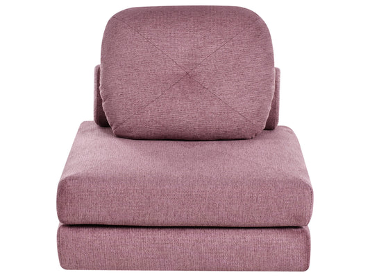  Single Sofa Bed OLDEN Fabric Pink