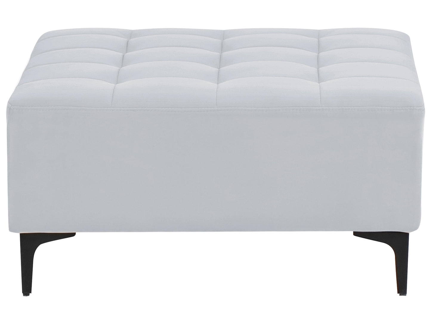  Modular Corner Sofa Bed 4 Seater ABERDEEN Velvet Light Grey Right Hand
