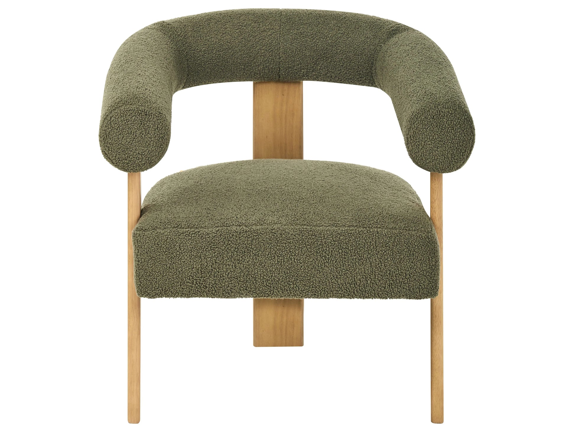  Living Room Set ILBRO Boucle Green/ Light Brown