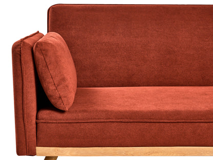  Sofa Bed ASAA Fabric Red