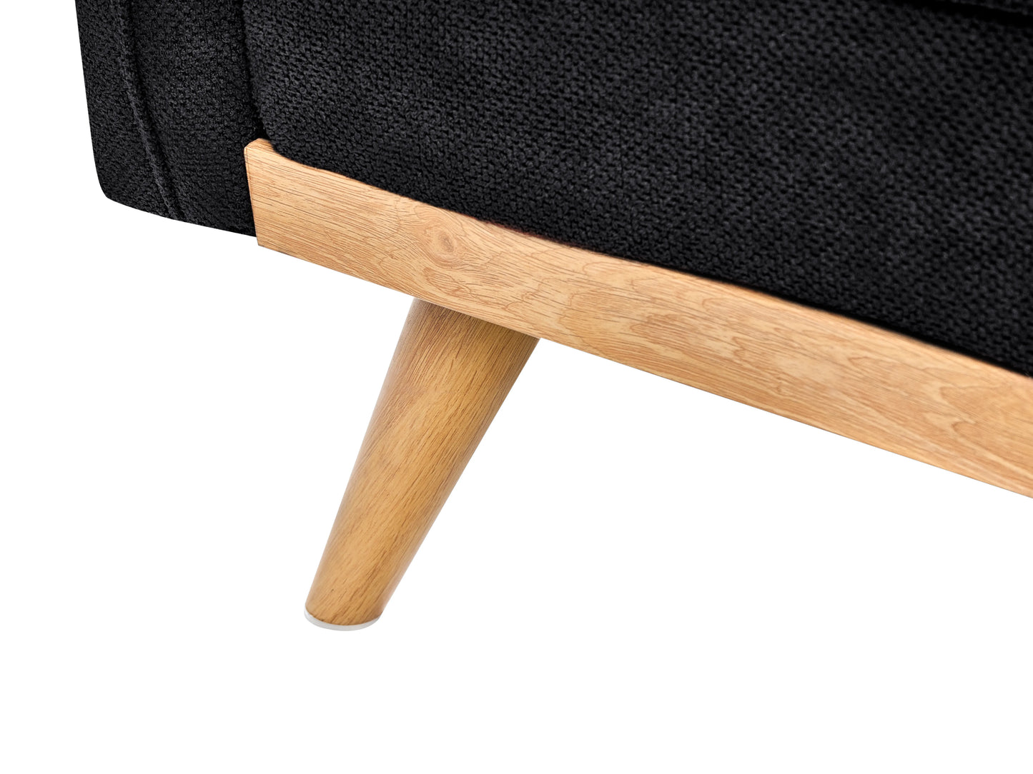  Sofa Bed ASAA Fabric Black