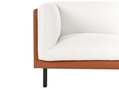 Sofa 3 Seater VORGOD Fabric Off-White