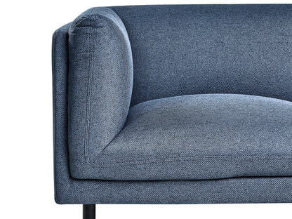  Sofa 3 Seater VORGOD Fabric Dark Blue
