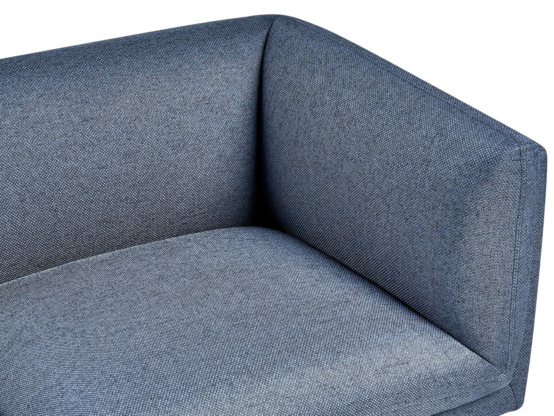  Sofa 3 Seater VORGOD Fabric Dark Blue